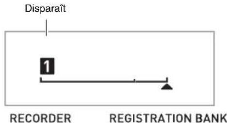 Disparaît 1 RECORDER REGISTRATION BANK