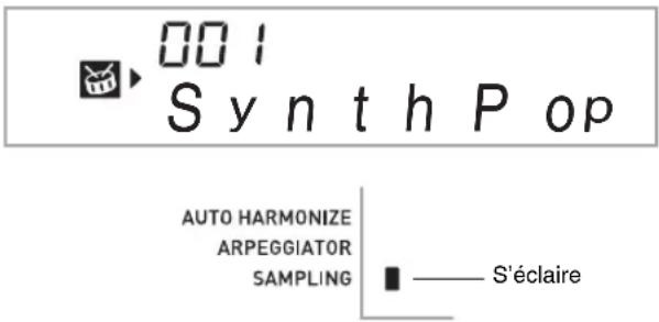001 Synth Pop AUTO HARMONIZE ARPEGGIATOR SAMPLING ■ —— S'éclaire