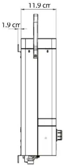 11.9 cm 1.9 cm