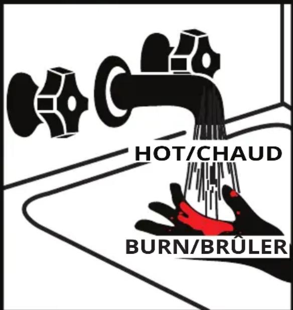 HOT/CHAUD BURN/BRÛLER