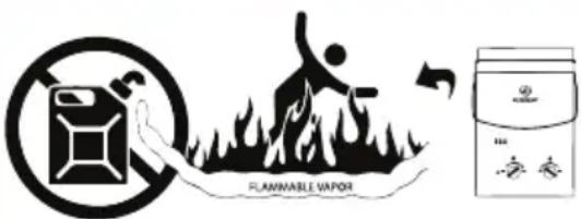FLAMMABLE VAPOR
