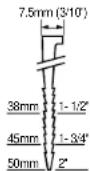 Freeman P50LSLW - SPECIFICATIONS - 1