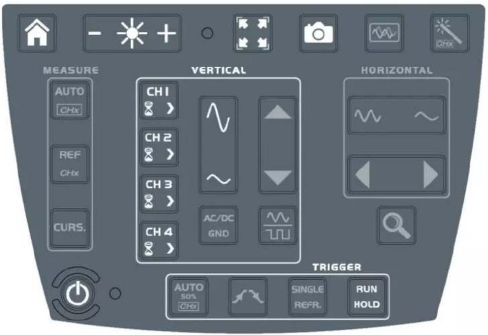 METRIX ScopiX IV OX9102 - Touches/clavier actives en mode Harmonique - 1