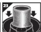 Shop-Vac 5989500 - WARNING – ALWAYS DISCONNECT THE PLUG FROM THE WALL OUTLET BEFORE REMOVING THE TANK COVER. - 2