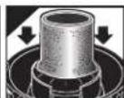 Shop-Vac 5989500 - ADVERTENCIA - SIEMPRE DESCONECTE EL ENCHUFE DE LA TOMA DE CORRIENTE DE PARED ANTES DE RETIRAR LA CUBIERTA DEL DEPÓSITO. - 2