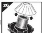 Shop-Vac 5989500 - WARNING – ALWAYS DISCONNECT THE PLUG FROM THE WALL OUTLET BEFORE REMOVING THE TANK COVER. - 5