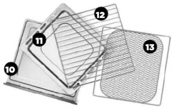 CRUX Artisan Series 6Slice Oven with Air Fry Technology - Figure 1 - 2