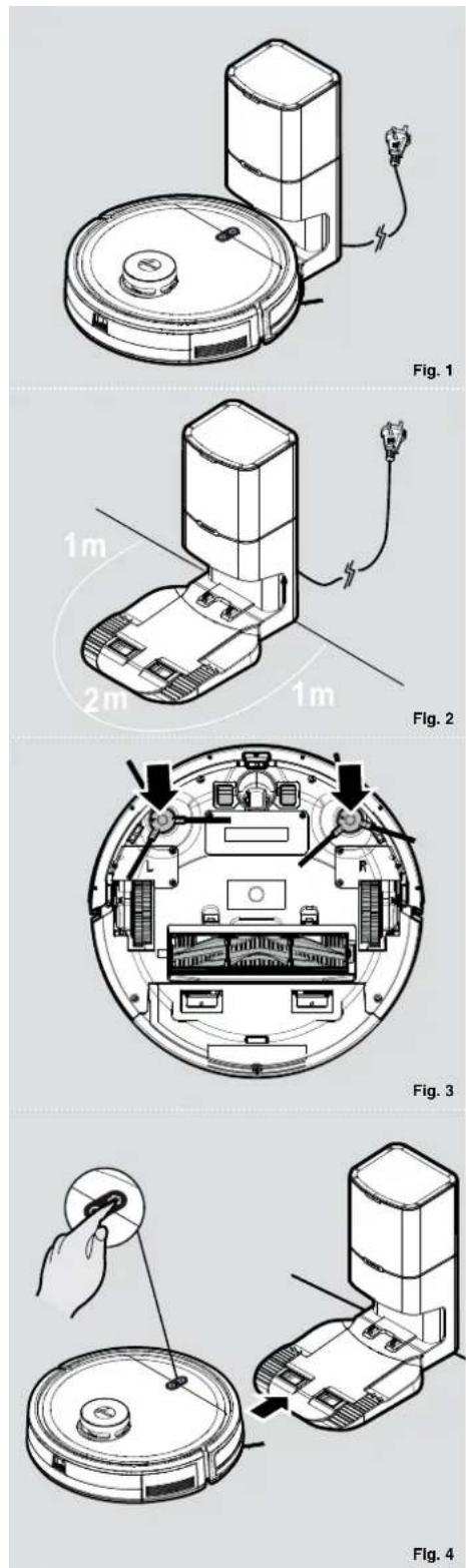 HOOVER HG550DP 011 - PREMIÈRE UTILISATION DE VOTRE ROBOT - 3