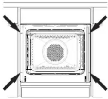AMICA BOXI 955 000 SM - Installation du four. - 1