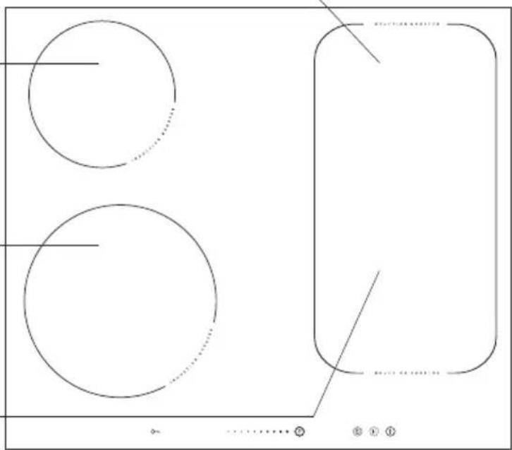 AMICA BOXI 955 000 SM - Description of hob - 1