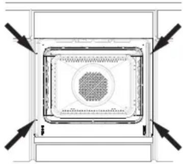 AMICA EBSX 949 660 SM - Einbau des Backofens: - 1