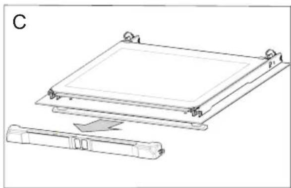 AMICA EBSX 949 660 SM - Herausnahme der inneren Scheibe - 2