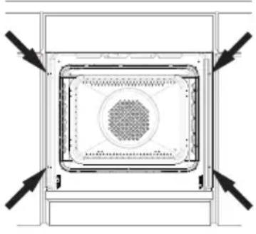 AMICA EBSX 949 660 SM - Installation du four. - 1