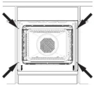 AMICA EBSX 949 660 SM - Installing the oven - 1