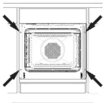 AMICA EBX 943 700 E - Montage van de oven - 1