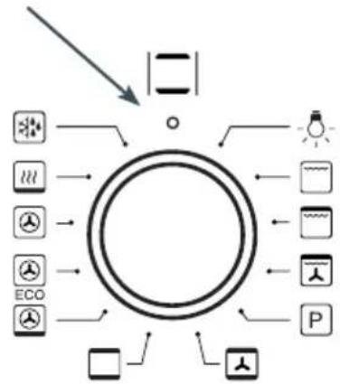 AMICA EBP 13624 E - Oven function knob - 1