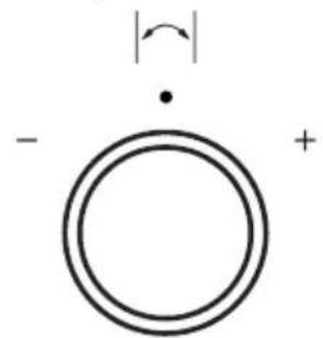 AMICA EBP 13624 E - Bouton de réglage +/- - 1