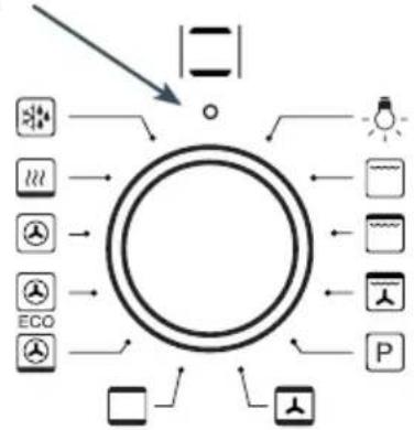 AMICA EBP 13624 E - Functiedraaiknop oven - 1