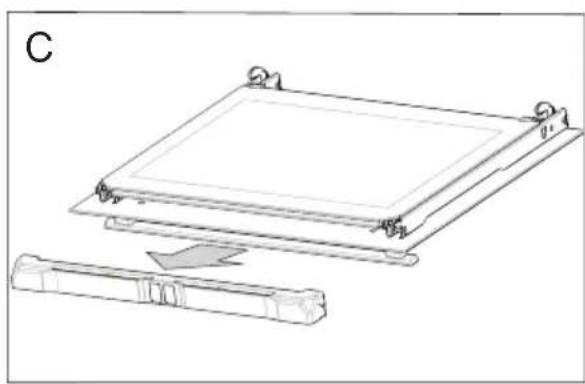 AMICA EBPX 945 600 SM - Verwijderen van de binnenruit - 2