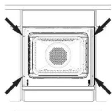 AMICA EBX 9A44 500 E - Einbau des Backofens: - 3