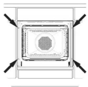 AMICA EBX 9A44 500 E - Montage van de oven - 3