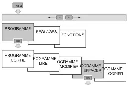 HAGER TYA720 - Programme effacer - 1