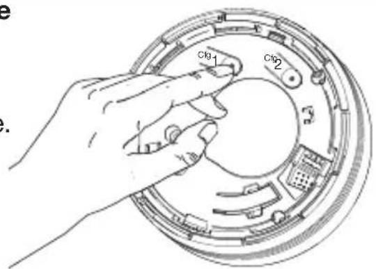 HAGER TG551A - Installing the detector as part of a network - 6