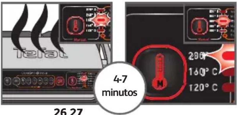 TEFAL Optigrill+ Initial GC706D - 3b - Cocción MANUAL con modo manual - 4