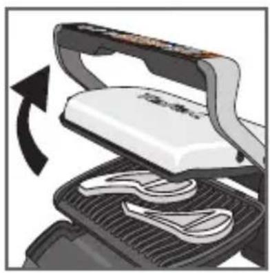 TEFAL Optigrill+ Initial GC706D - 3b - Cocción MANUAL con modo manual - 10