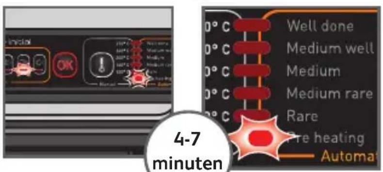 TEFAL Optigrill+ Initial GC706D - automatische bakprogramma's - 3
