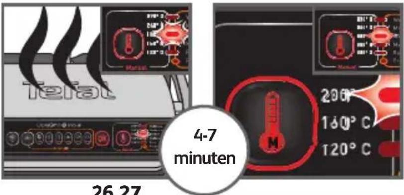 TEFAL Optigrill+ Initial GC706D - 3b - HANDMATIG bakken met de handmatige modus - 4