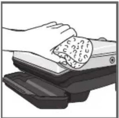 TEFAL Optigrill+ Initial GC706D - Arrefecimento - 8