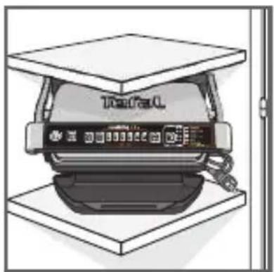 TEFAL Optigrill+ Initial GC706D - Afkoelen - 10