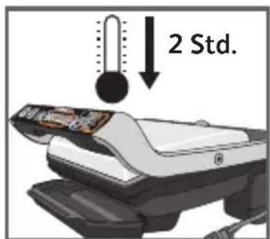 TEFAL Optigrill+ Initial GC706D - Abkühlen - 3