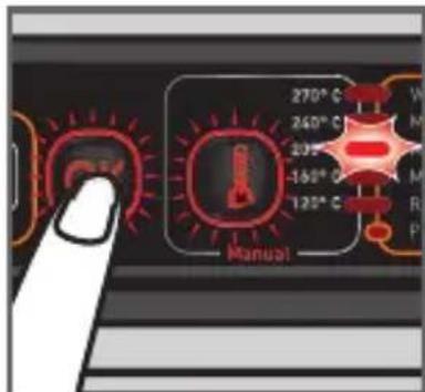 TEFAL Optigrill+ Initial GC706D - 3β - XEIPOKINHTO μαγερεμα στη χειροκίνητη λειτουργία - 3