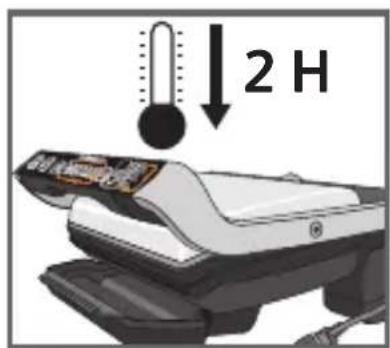 TEFAL Optigrill+ Initial GC706D - Cooling - 3