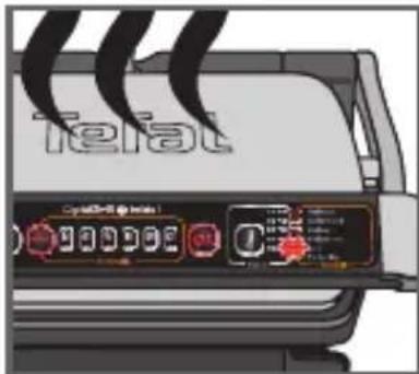 TEFAL Optigrill+ Initial GC706D - Cooking - 4