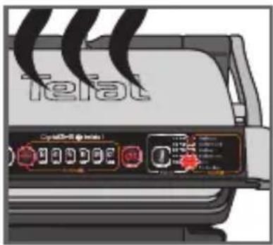 TEFAL Optigrill+ Initial GC706D - Cottura - 4