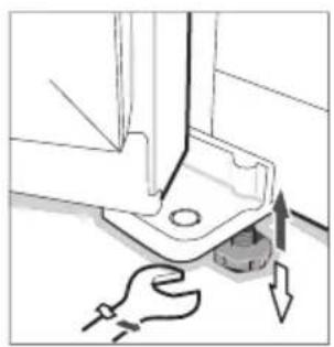 CANDY CSC818EXWD - Adjust plastic feet - 1