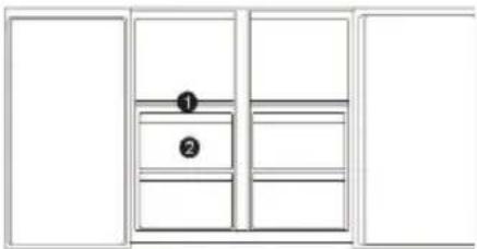 CANDY CSC818EXWD - Gefrierschrank - 1