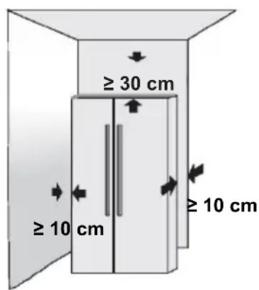 CANDY CSC818EXWD - Emplacement - 1