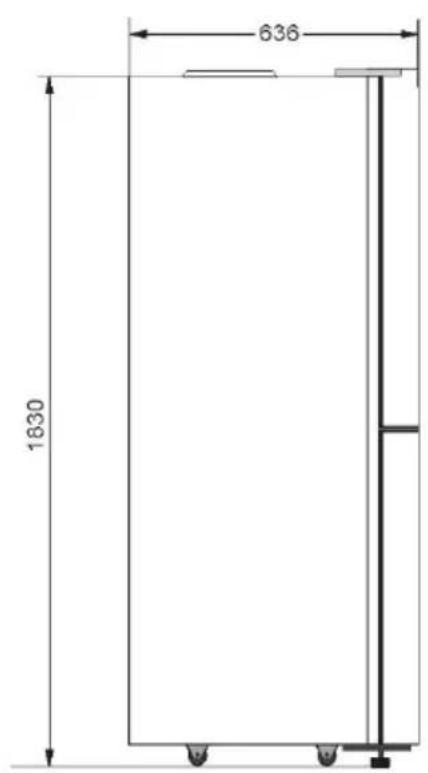 CANDY CSC818EXWD - Dimensione di installmente - 2