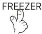 CANDY CSC818EXWD - Freezer compartment settings - 2