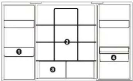 CANDY CSC818EXWD - Dhoma e frigoriferit - 1