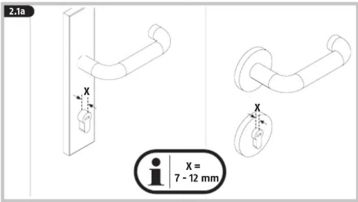 ABUS CFA3100 - Bluetooth ^® -deurslotaandrijving CFA3100 - 3