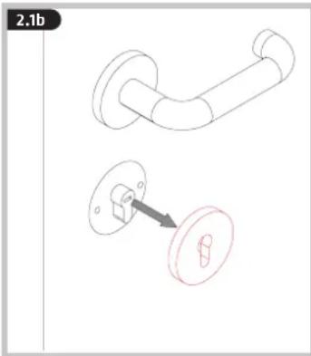 ABUS CFA3100 - Accionamiento inalámbrico de cerradura de puerta Bluetooth® CFA3100 - 4