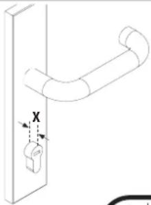 ABUS CFA3100 - Attuatore porta CFA3100 - 3