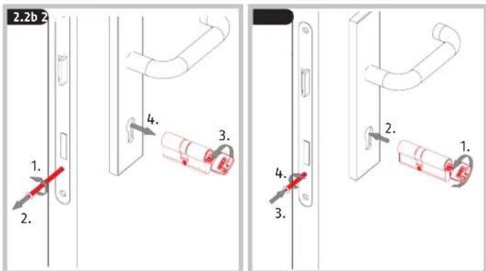 ABUS CFA3100 - Accionamiento inalámbrico de cerradura de puerta Bluetooth® CFA3100 - 5