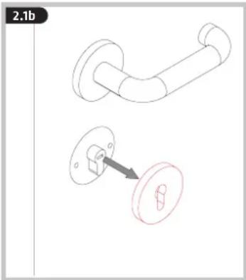 ABUS CFA3100 - Bluetooth ^® -deurslotaandrijving CFA3100 - 4