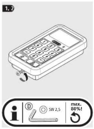 ABUS CFT3100 - Instructions de montage - 1
